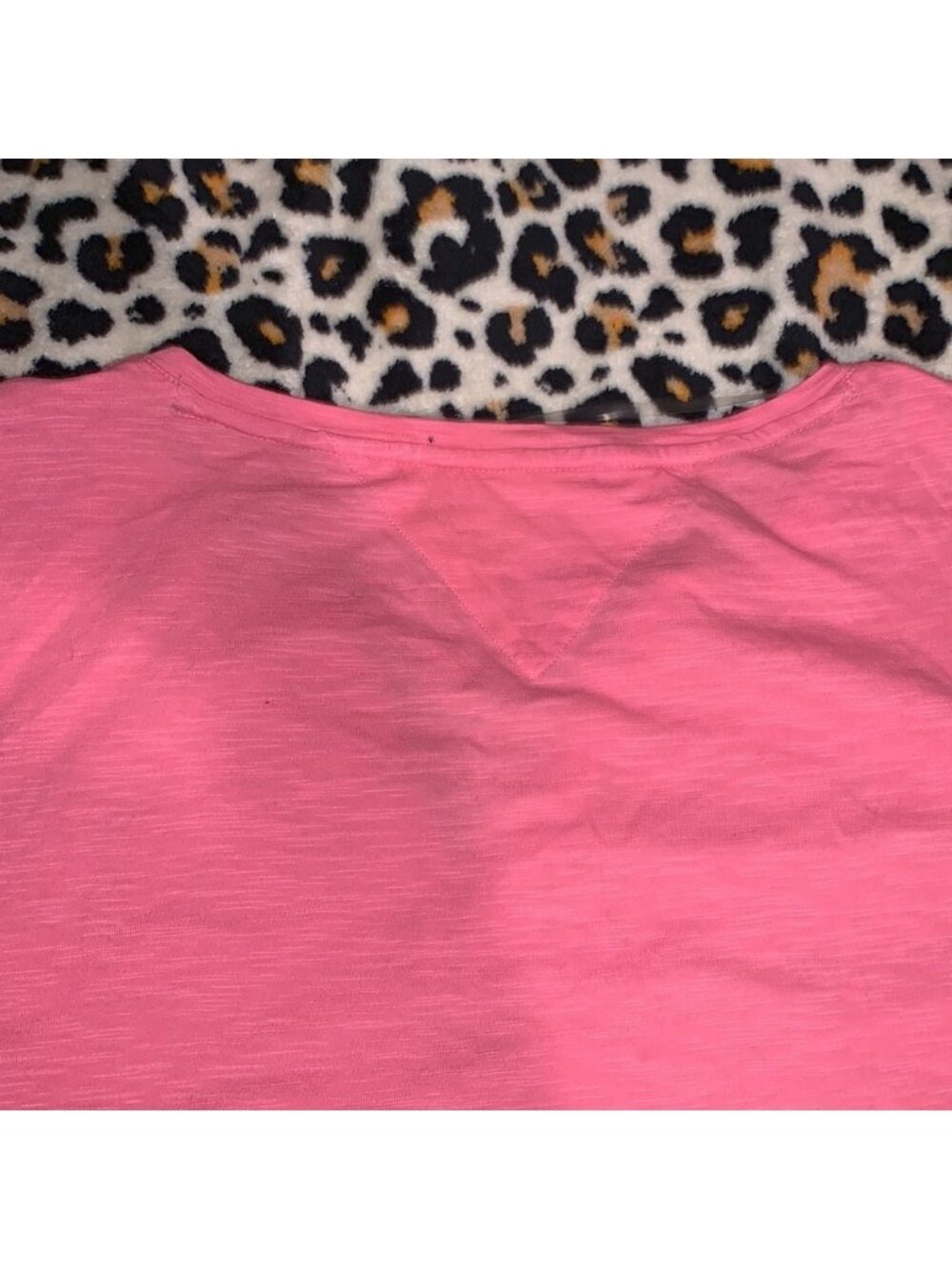 Pink Tee! Classic Chest Logo. Short Sleeve - Picture 2 of 4